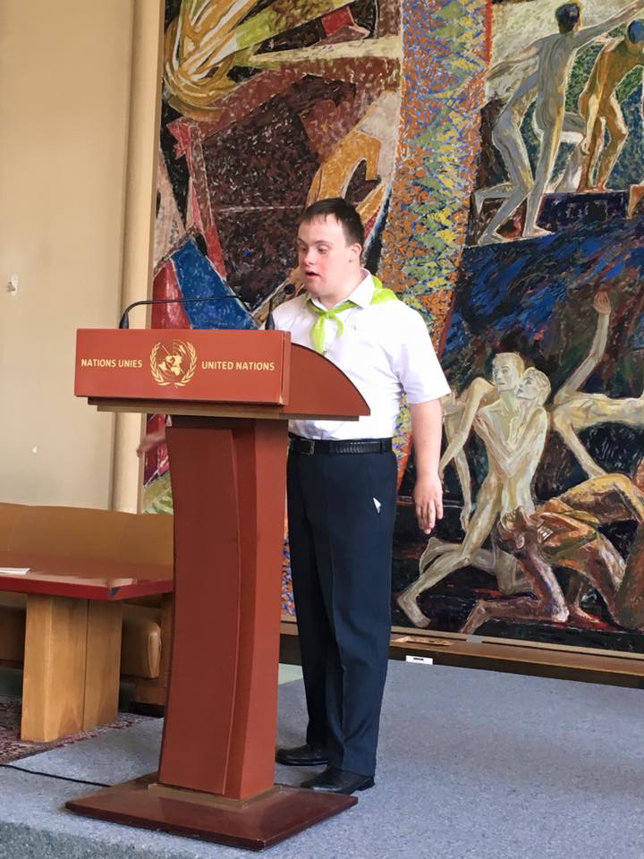 Антон Мысляев в ООН
