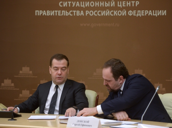 Дмитрий Медведев на селекторном совещании