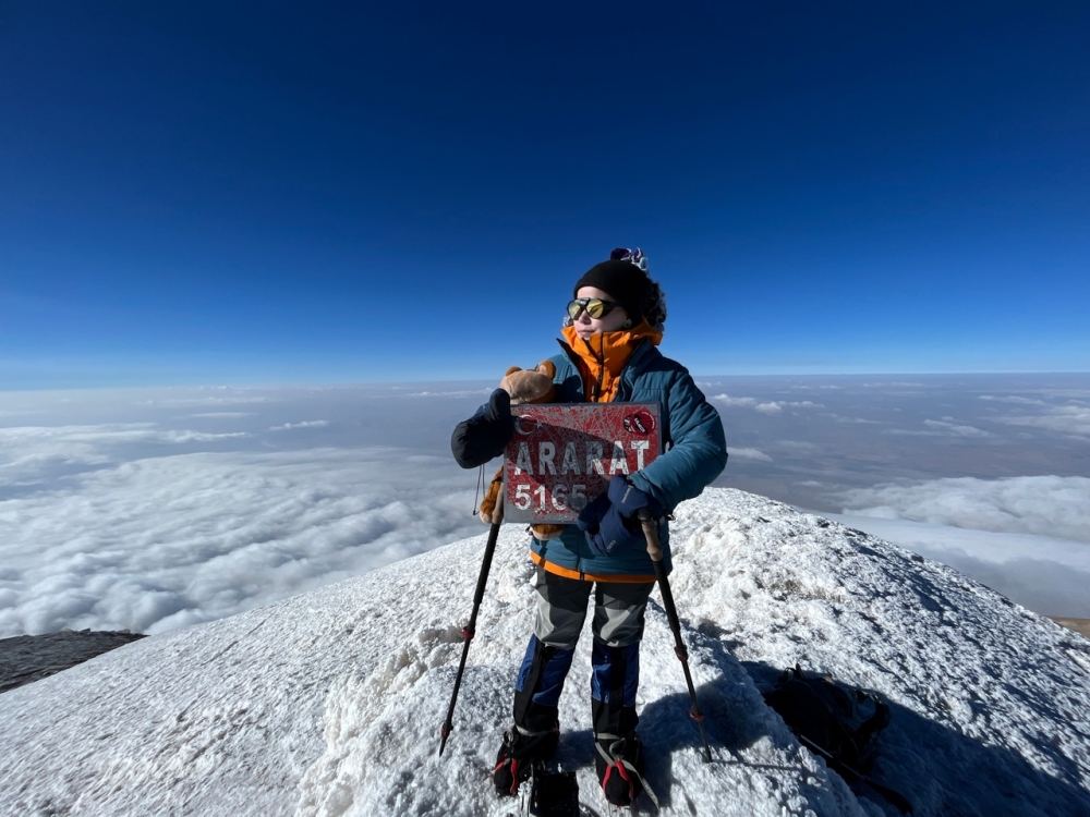 Анастасия Мадьярова мечтает покорить все семь самых высоких гор мира.