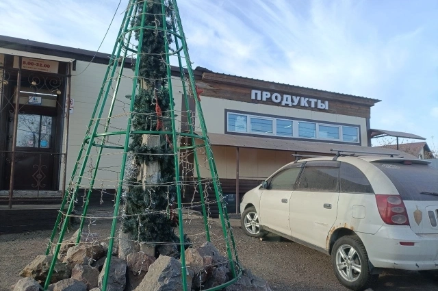 Возле магазина собак нет, но стая бегает рядом.