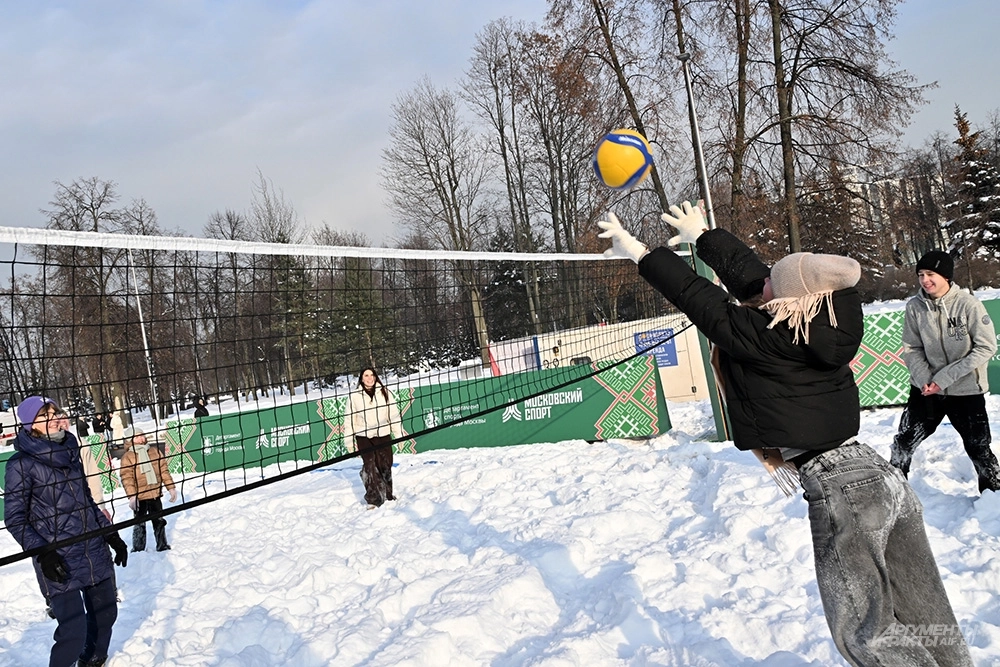 Зимний день Московского спорта в «Лужниках».