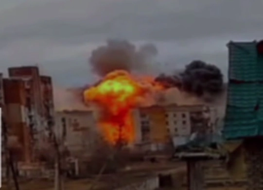 Удар по ВСУ в Красном Лимане.