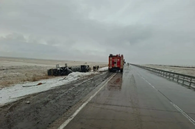 Фото с места ДТП