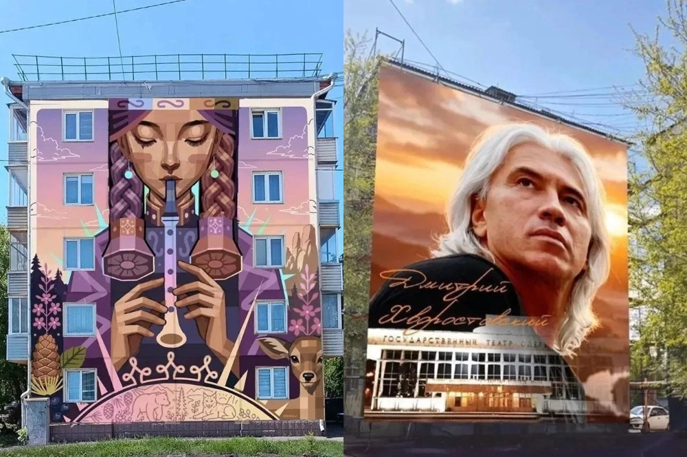 Такие муралы вскоре появятся в Красноярске.