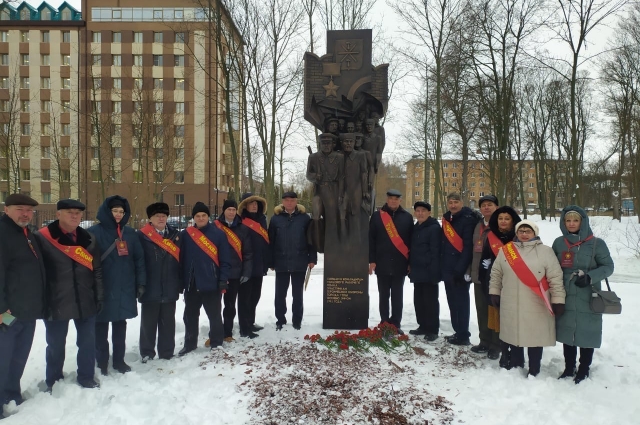 Делегация участвовала в открытии первой части мемориала, посвященного Тульскому рабочему полку.