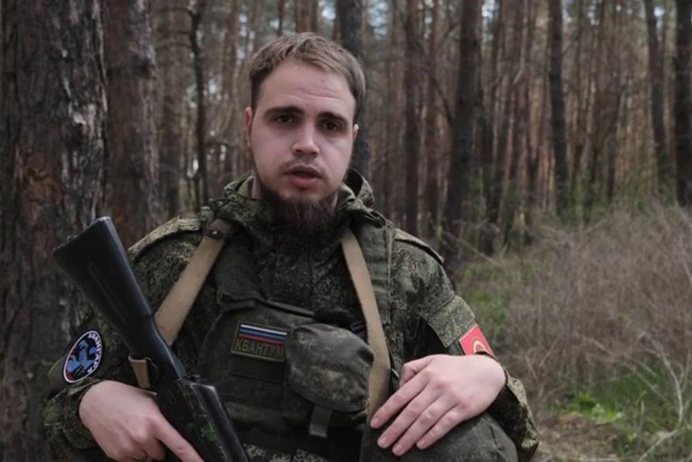 Пехотинец Сергей Смешко.