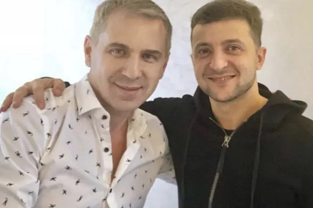 Александр Авраменко и Владимир Зеленский.