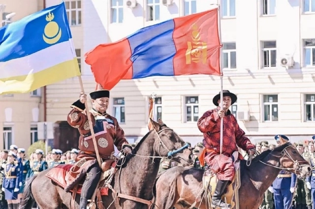 Делегация Монголии была очень представительной.