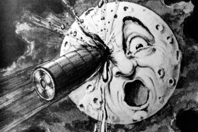 Космос, кадры, фильм и сериалы о космосе, «Путешествие на Луну» 