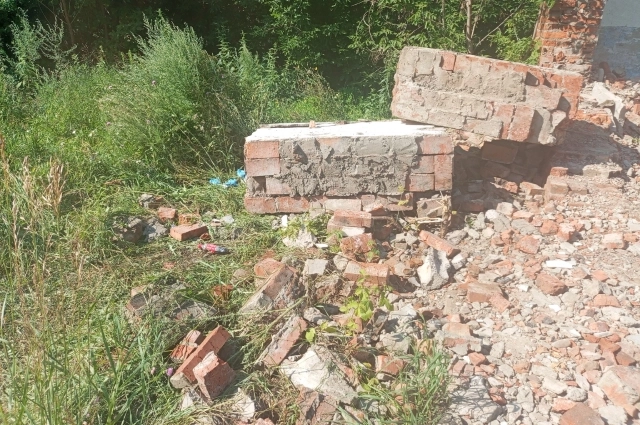 Непосредственно место гибели школьника.