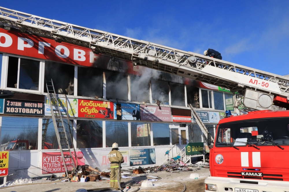 Пожар произошёл утром 13 марта.