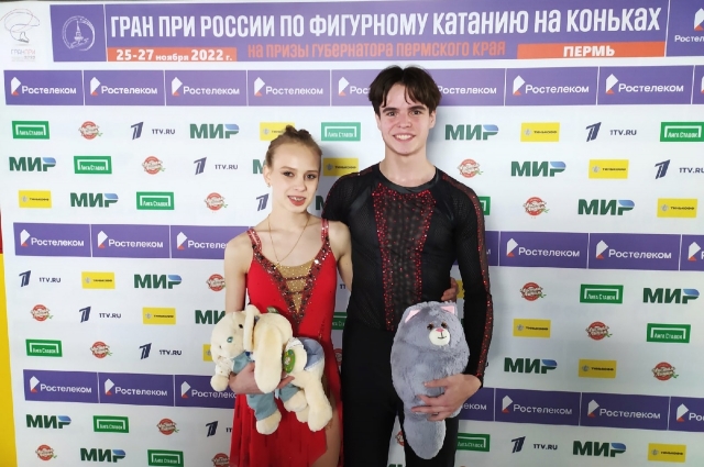 Трубинова и Шевнин остались довольны своим выступлением.  