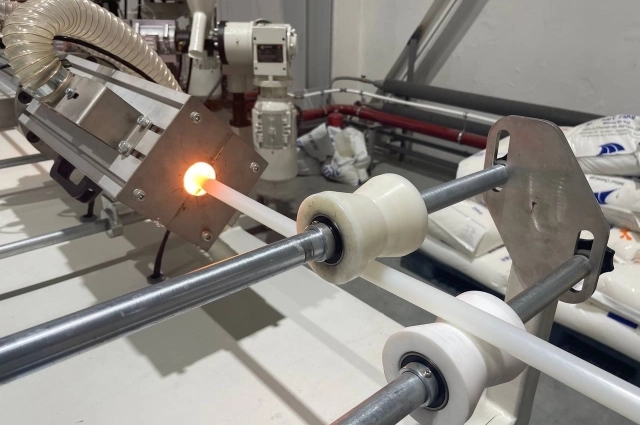 Производство представляет собой одну непрерывную линию.