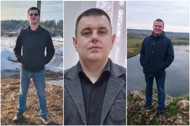 Михаил Меркушев, Антон Старков, Павел Петров.