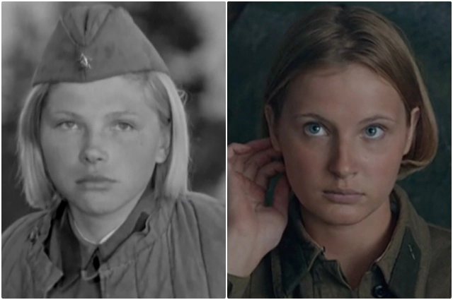 Елена Драпеко и Софья Лебедева в роли Лизы Бричкиной