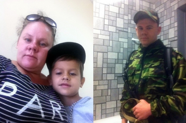 Чтобы детей не отправили в реабилитационный центр, Наталье пришлось оформить временную опеку на старшего сына (справа).