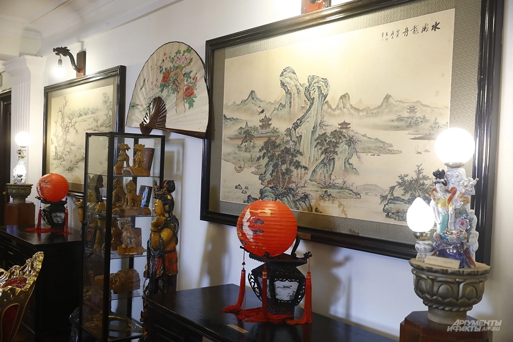 Элементы интерьера из Китая можно посмотреть на специальной выставке.