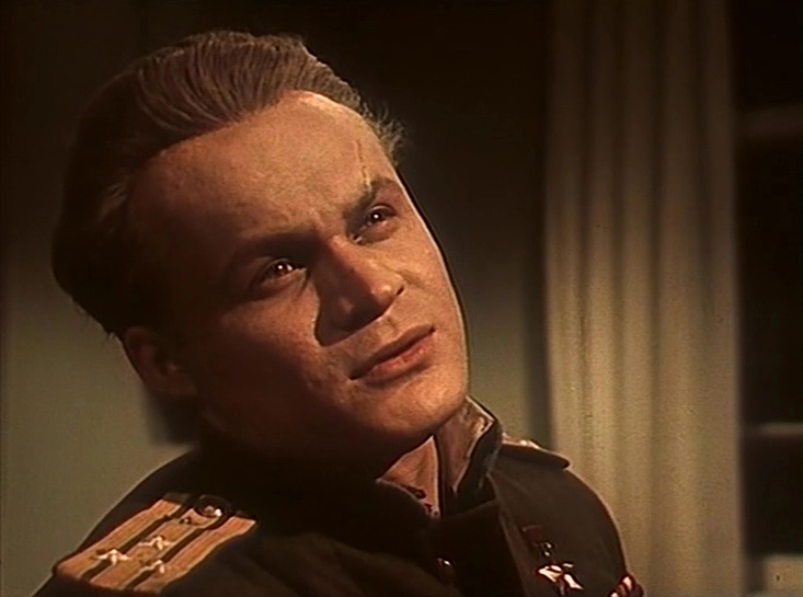 Петр Щербаков в фильме «Добровольцы», 1958 г.
