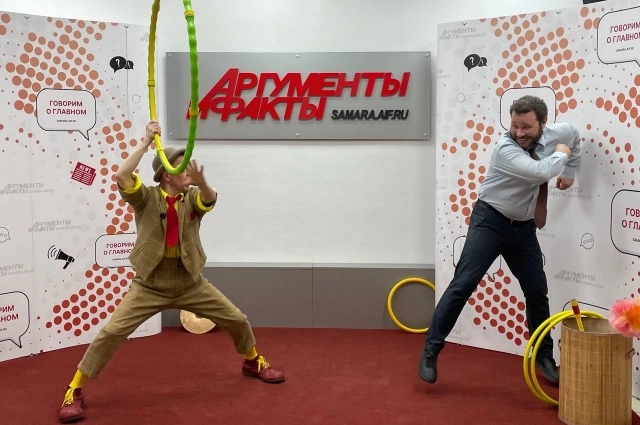 В шоу был втянут и главред samara.aif.ru Дмитрий Пархоменко.