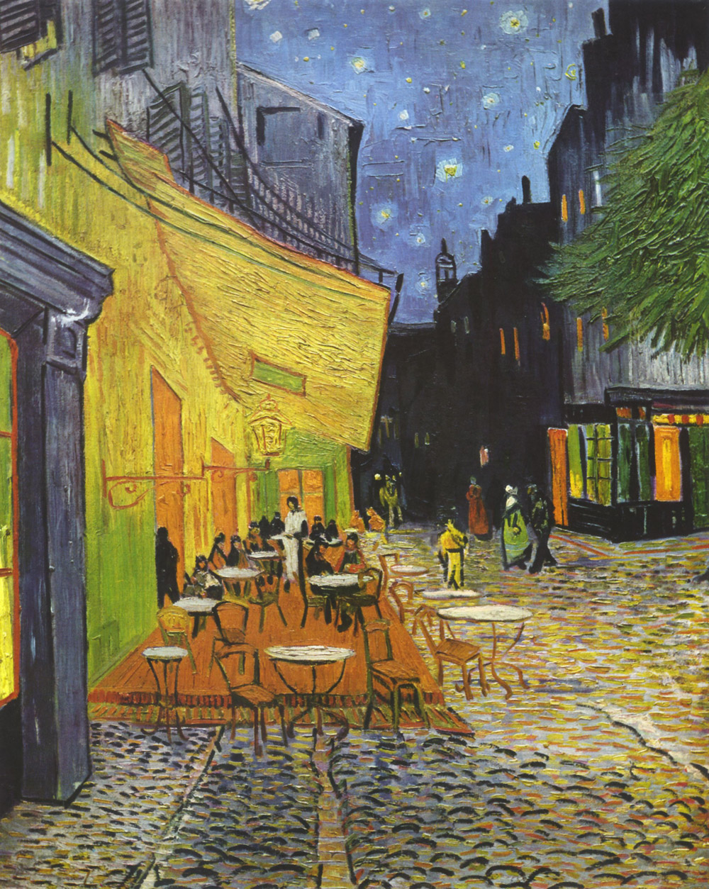 Винсент Ван Гог, «Ночная терраса кафе». 1888 г. 