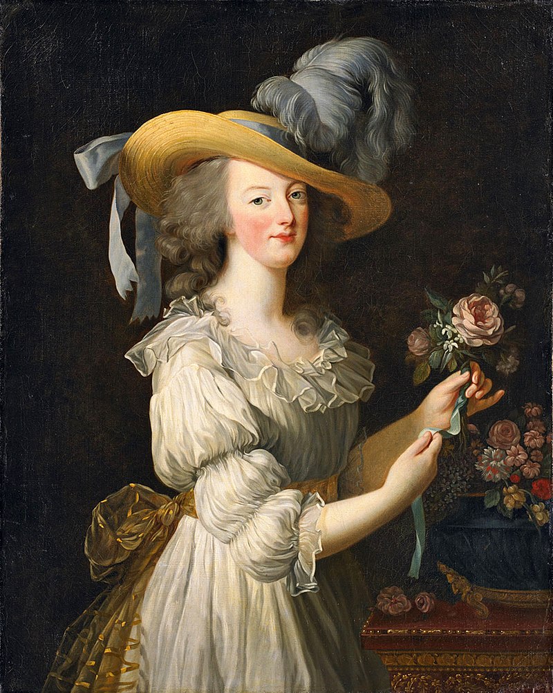 Элизабет Виже-Лебрен. Портрет Марии-Антуанетты.