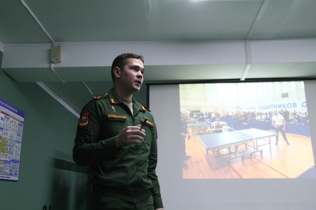 Вадим Чумляков знает толк не только в военном деле, но и спортивном.