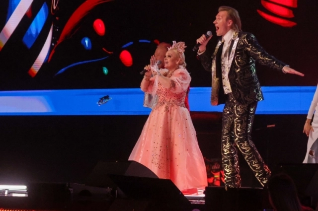 Надежда и её сын Григорий.