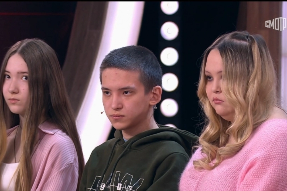 Дети попали на шоу на федеральном канале.