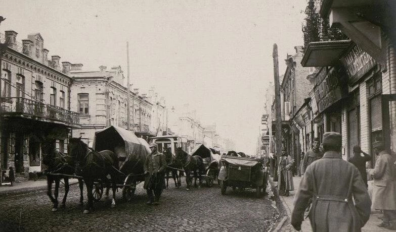 Улицы Луцка, фото начала XX в.
