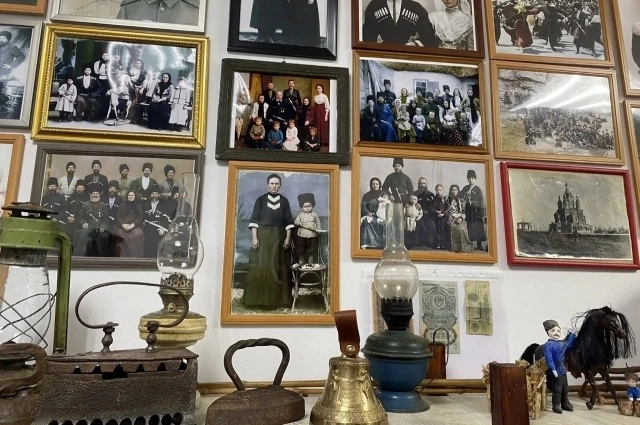 Экспонаты музея.