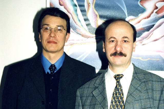 Олег Шиловских (слева) называет Христо Тахчиди своим Учителем.