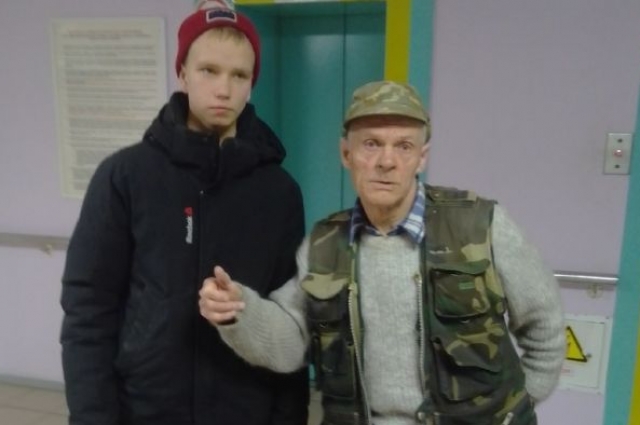 17-летний Сергей Зайцев вытащил из ледяной воды пенсионера.