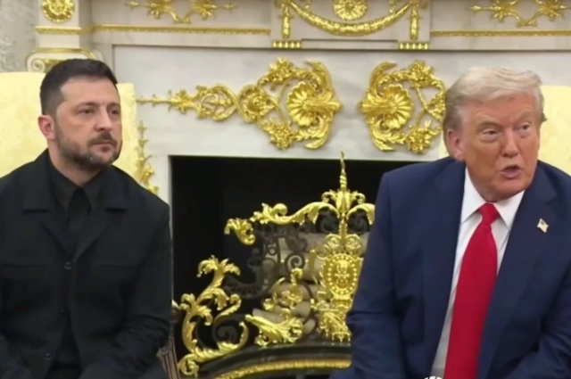 Владимир Зеленский и Дональд Трамп.