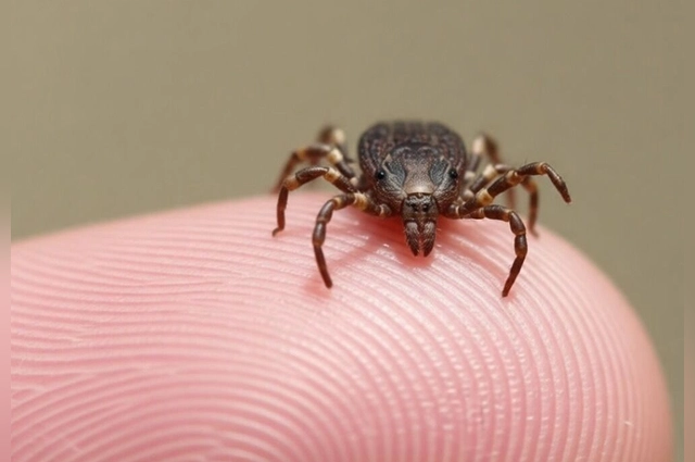 Этот клещ намного активнее лесного собрата.
