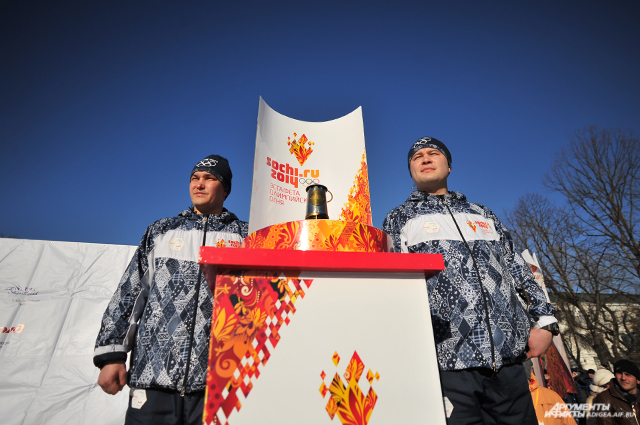 Эстафета Олимпийского огня в Адыгее