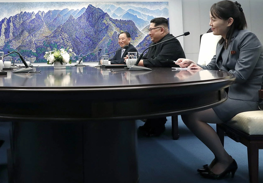 Ким Ё Чжон с братом