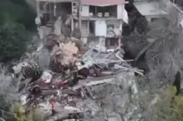 Разрушения в Хайфе