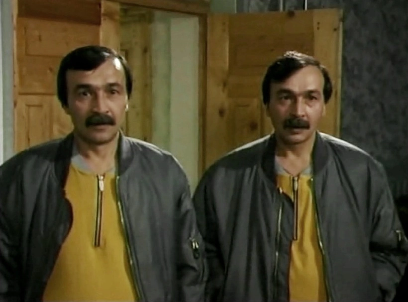 Вадим Яцук и Виктор Яцук в сериале «Дальнобойщики», 2001 г.