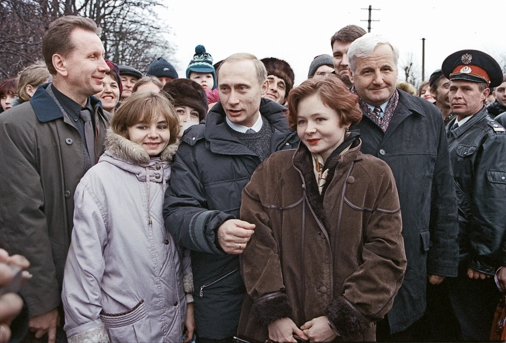 Владимир Путин с жителями Краснодарского края.