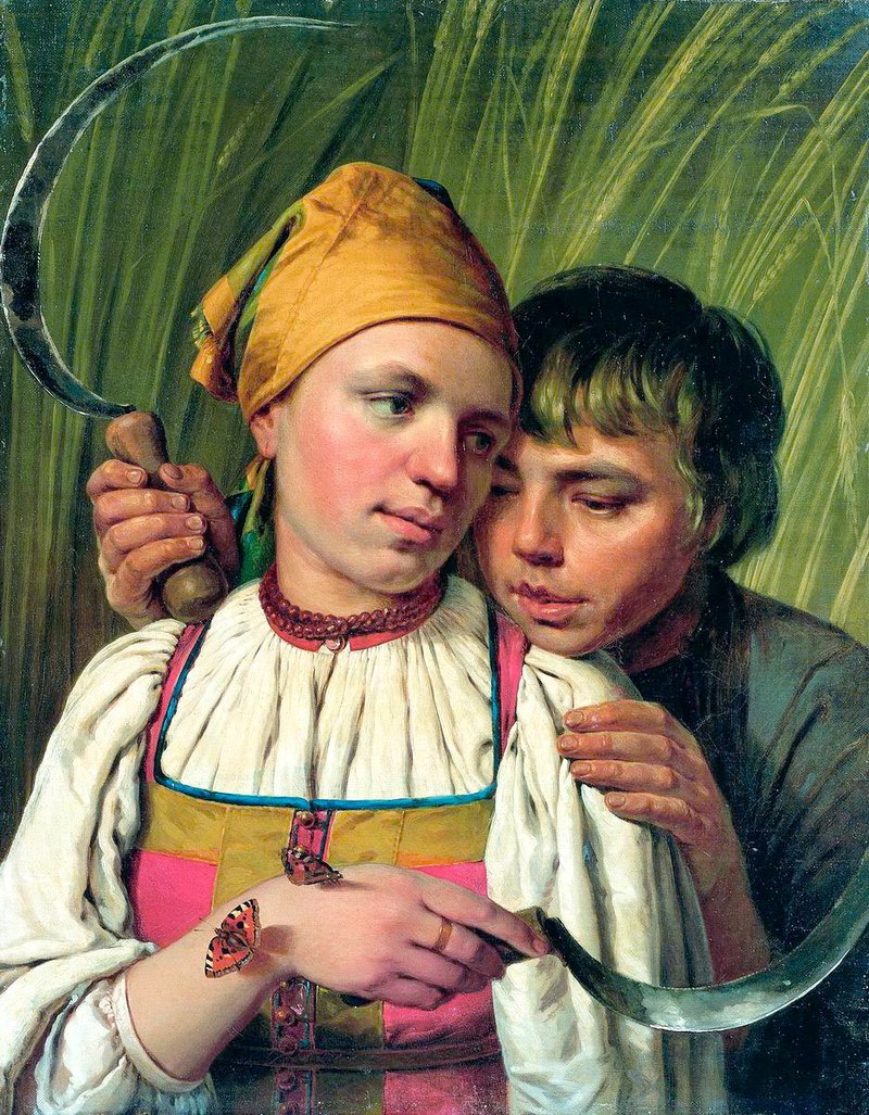 Алексей Венецианов. Жнецы.