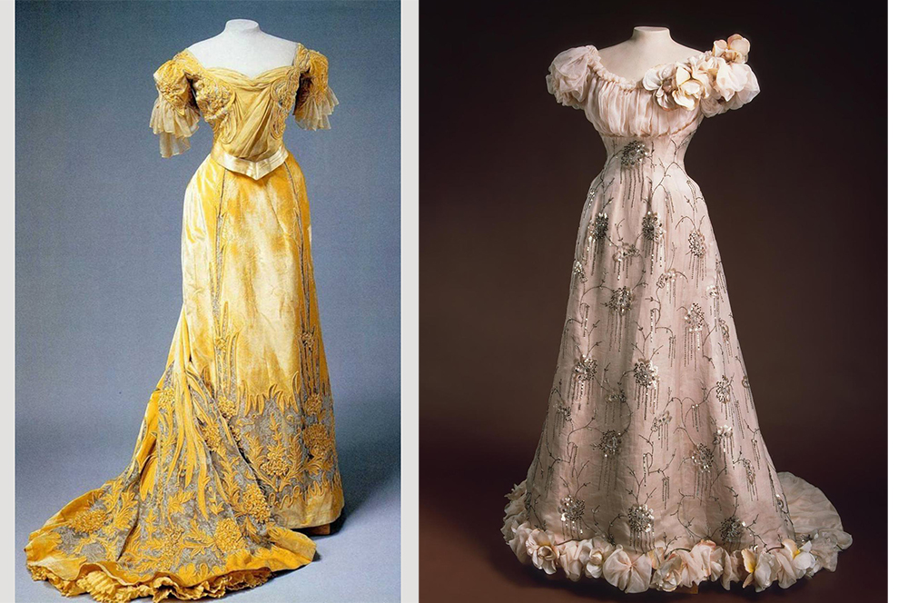 Великолепные платья работы Ламановой для императрицы Александры Фёдоровны сегодня часть коллекции Эрмитажа.