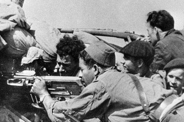 Противники режима генерала Франко во время Гражданской войны в Испании