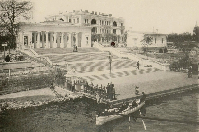 Графская пристань, Севастополь. Книга «Севастополь и его окрестности 1906 год», фототипия Д.О. Харченко.
