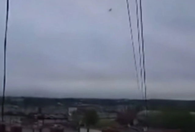 Дрон над Латвией.