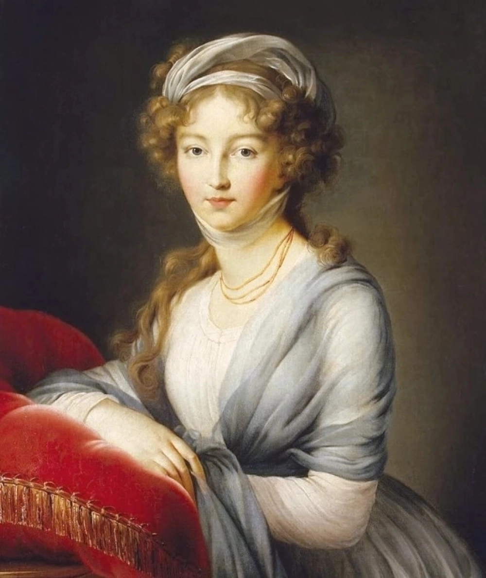 Портрет великой княгини Елизаветы Алексеевны. 1795 год.