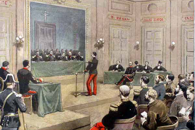 Заседание суда в Ренне.