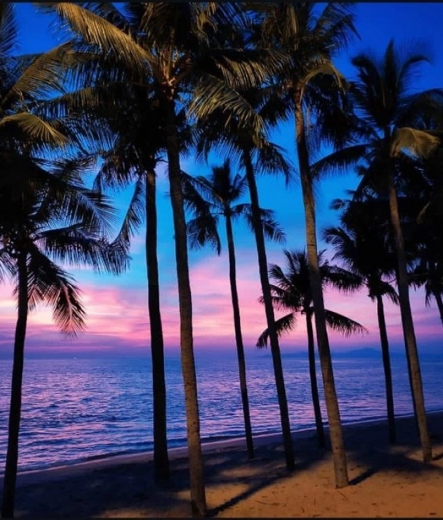 Закаты в Таиланде восхищали Ксению.