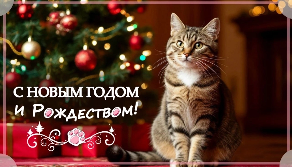 новогодние открытки скачать бесплатно