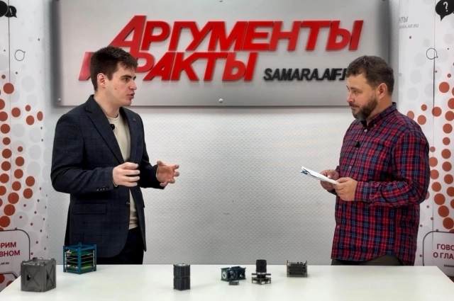 Сергей Ивлев в пресс-центре АиФ-Самара