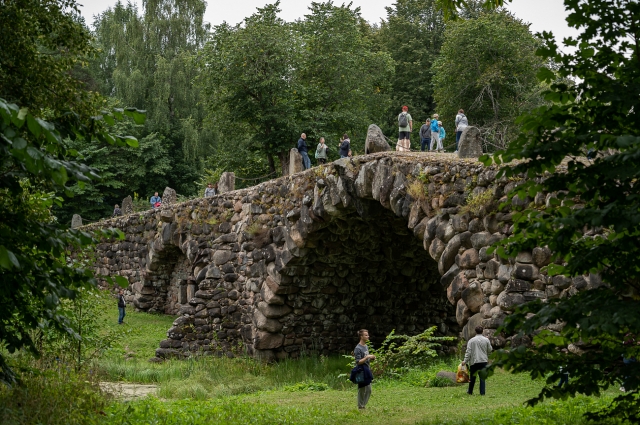 Чёртов мост на фестивале под Торжком.